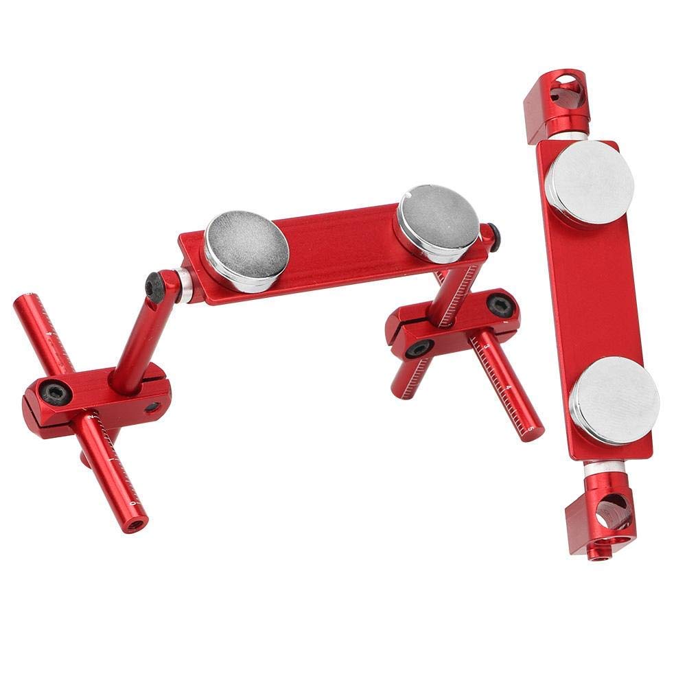 Tbest RC Car Body Mount Kit - Aluminum Magnetic Invisible Body Shell Mount for 1/10 Scale RC Racing & Drift Cars (Red) | Durable & Secure Fastening Solution for Off-Road, Track Racing & Stunt Performance