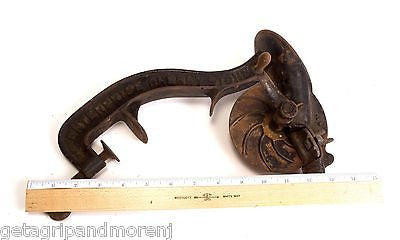 Vintage CHERRY STONER Cast Iron No.1 Enterprise Cherry Pitter - Authentic 1883 Antique Kitchen Tool for Baking & Preserving