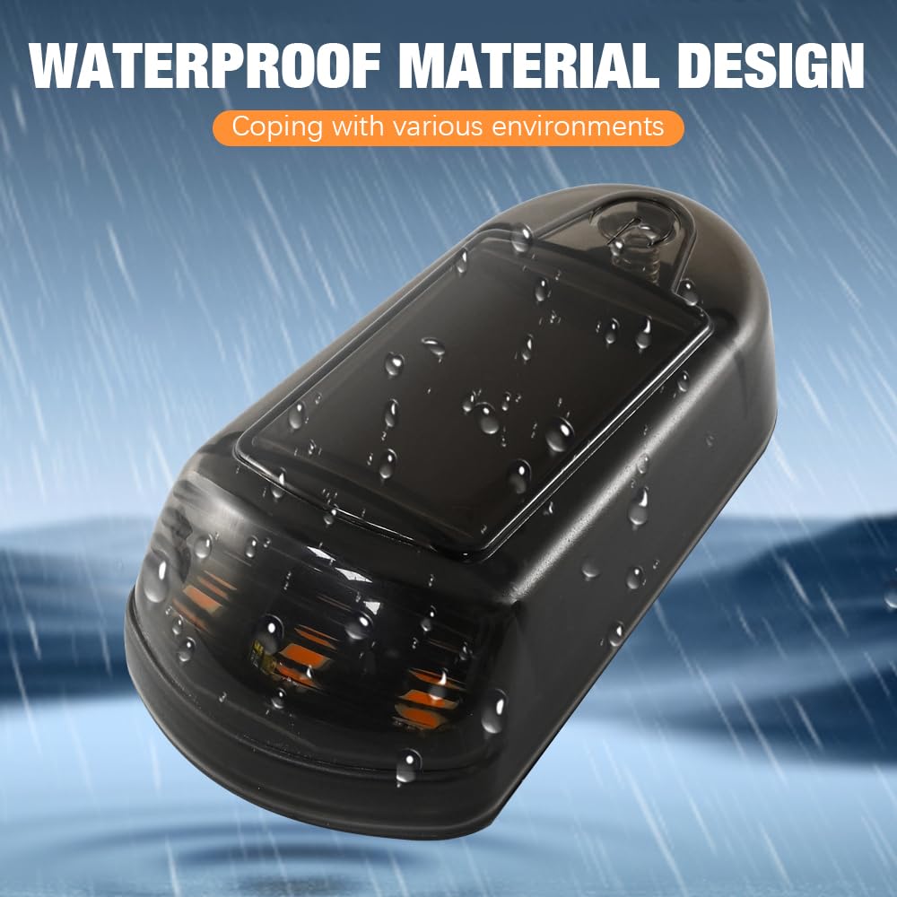 2025 Solar Truck Cab Lights - No Drill, 7 Colors, Vibration Sensor & App Control for Off-Road Adventures