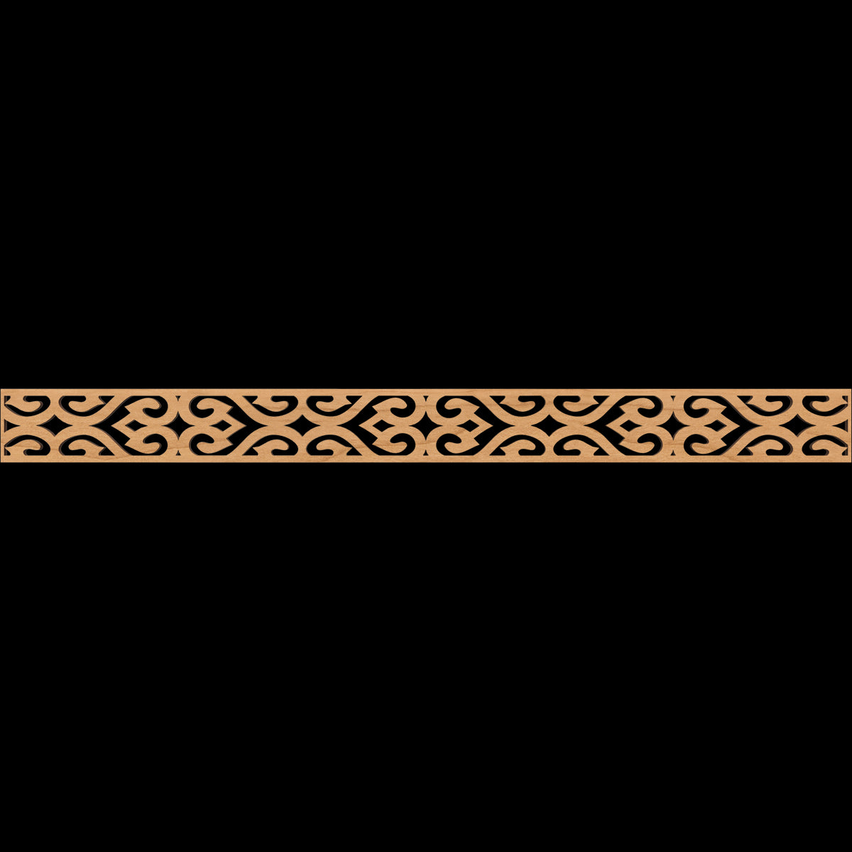 Keene Fretwork Moulding - Decorative Wood Trim for Home & Furniture | Perfect for DIY Projects, Wall Paneling and Cabinet Accents
