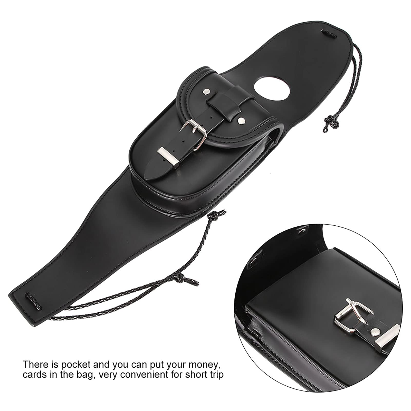 Universal Waterproof Motorcycle Tank Bag - Durable PU Leather for Riding & Travel