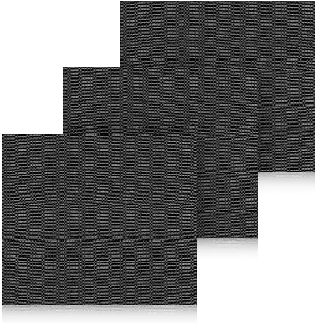Non-Stick Air Fryer Oven Liners 3 Pack - Compatible with Ninja Foodi SP101, Air Fry Oven DT251, Toaster & Microwave - Perfect for Baking, Roasting & Reheating in Gas/Electric Ovens
