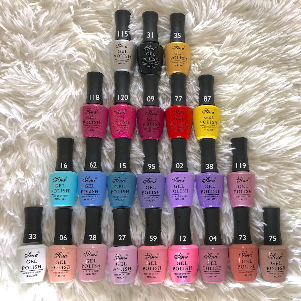 Best Gel Polish Collections for Nails - Long Lasting & Shiny Nail Polish Kit for Manicures & Pedicures | Perfect for Home Salon, Professional Use & Gift Giving