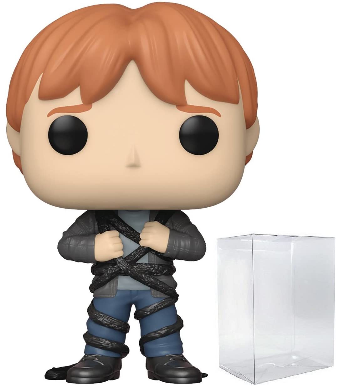 Funko Pop! Vinyl Figure - Harry Potter 20th Anniversary Ron Weasley in Devil's Snare (3.75 inches, Multicolor) with Pop Box Protector Case | Collectible Toy for Potterheads, Perfect for Display & Gift Giving