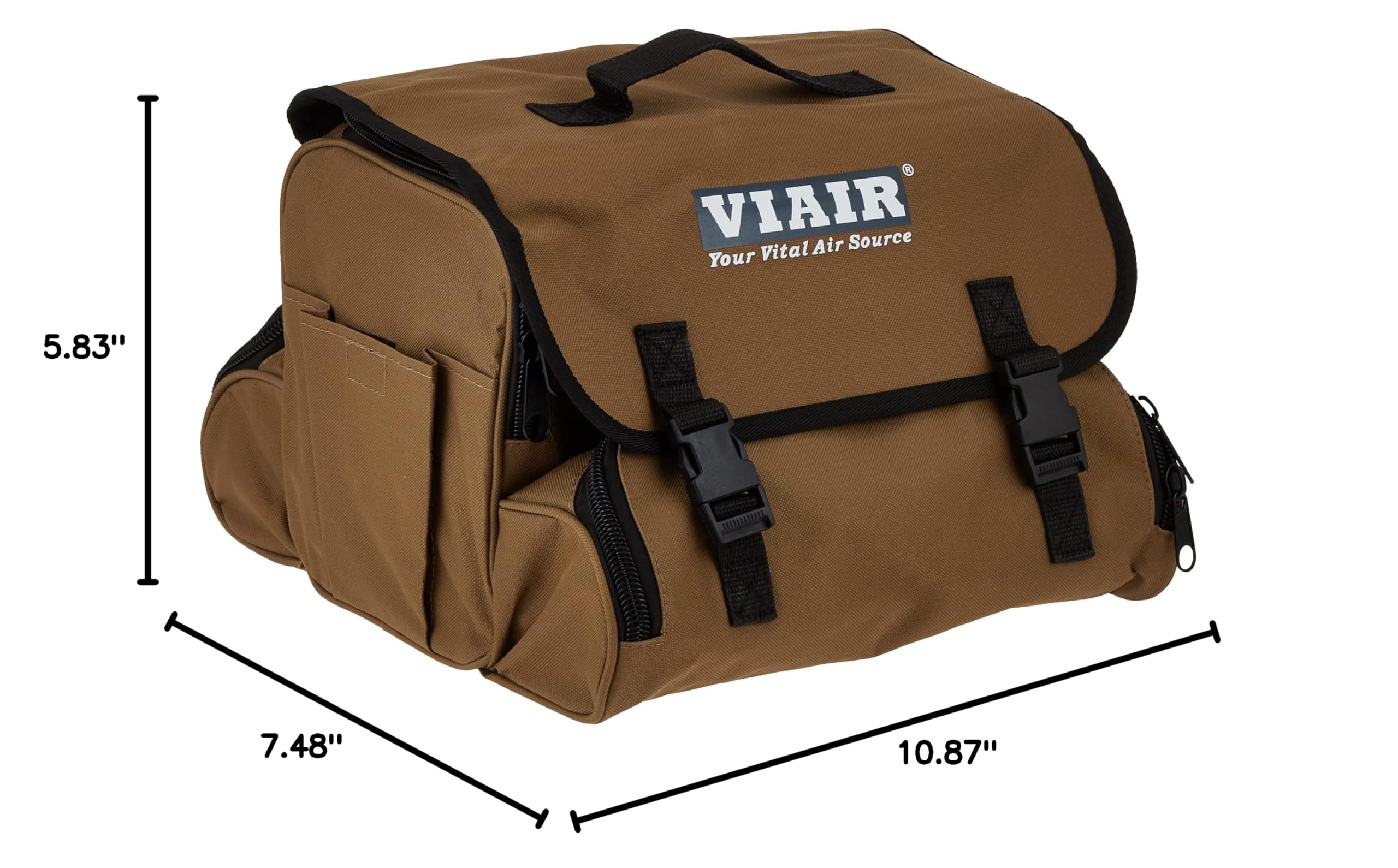 VIAIR 400P-RV/40047 Automatic Portable Air Compressor - 150 PSI Tire Inflator Kit for RV, Truck, Jeep & SUV Tires | Fast 2.30 CFM Air Pump | Perfect for Road Trips, Off-Roading & Emergency Tire Inflation