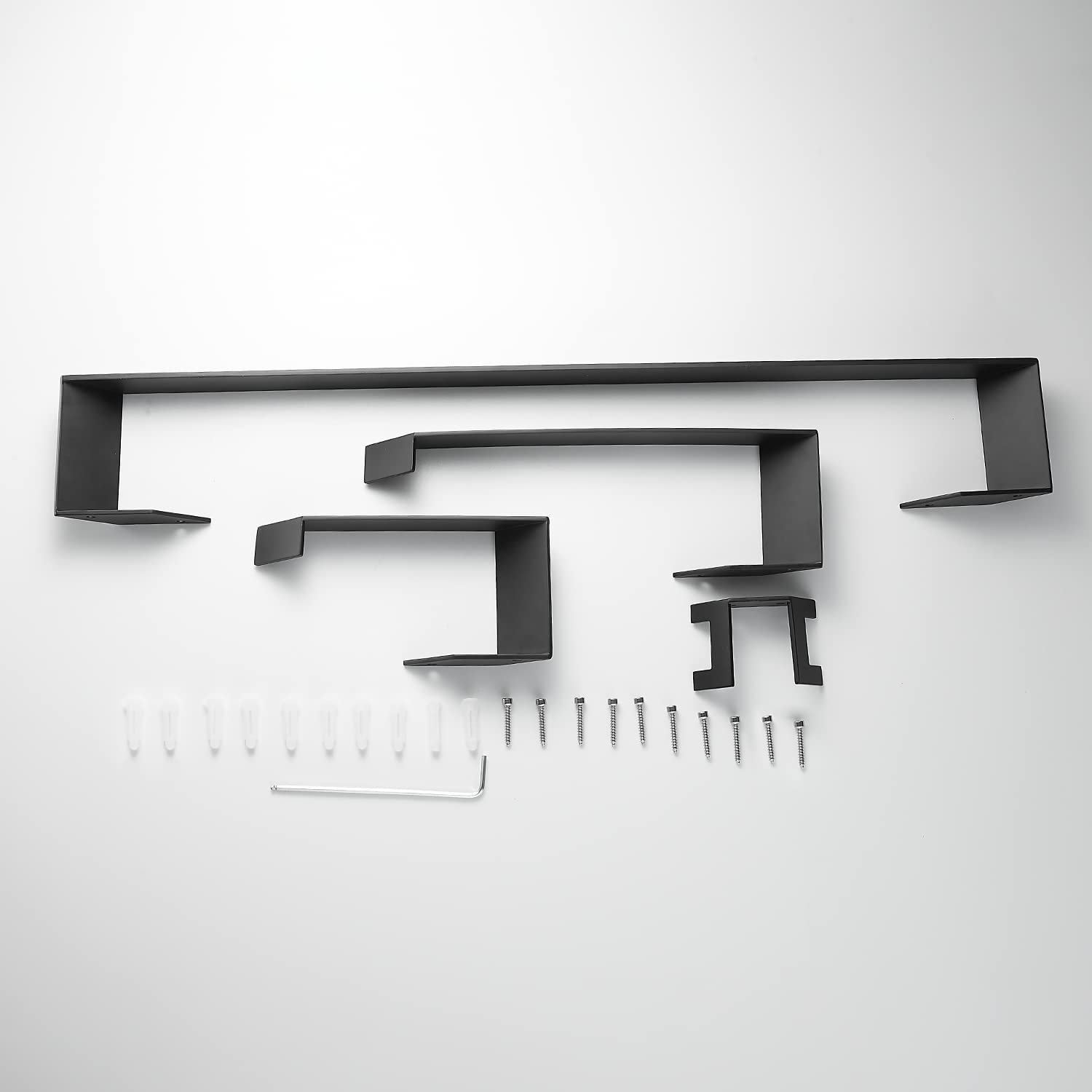 Sagetta 4-Piece Stainless Steel Bathroom Hardware Set - 24