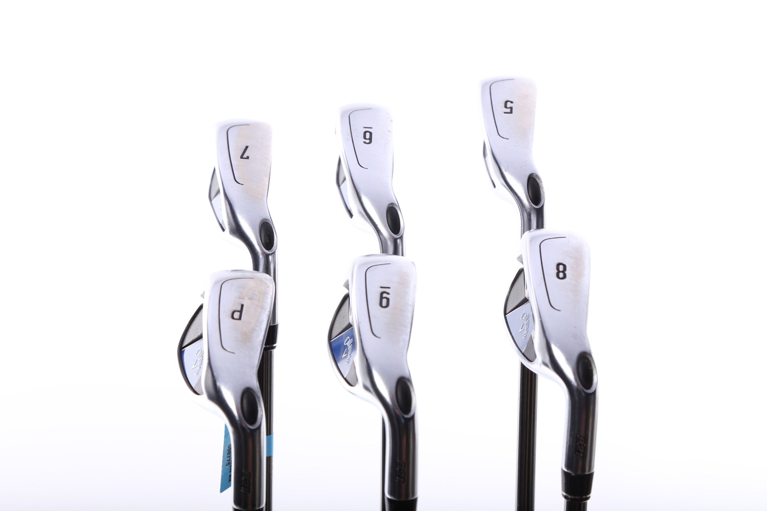 Used Callaway Big Bertha B21 Iron Set - Right Handed 5-PW Senior Flex Golf Clubs for Men | Perfect for Seniors & High Handicappers | Ideal for Improving Distance & Forgiveness on the Course