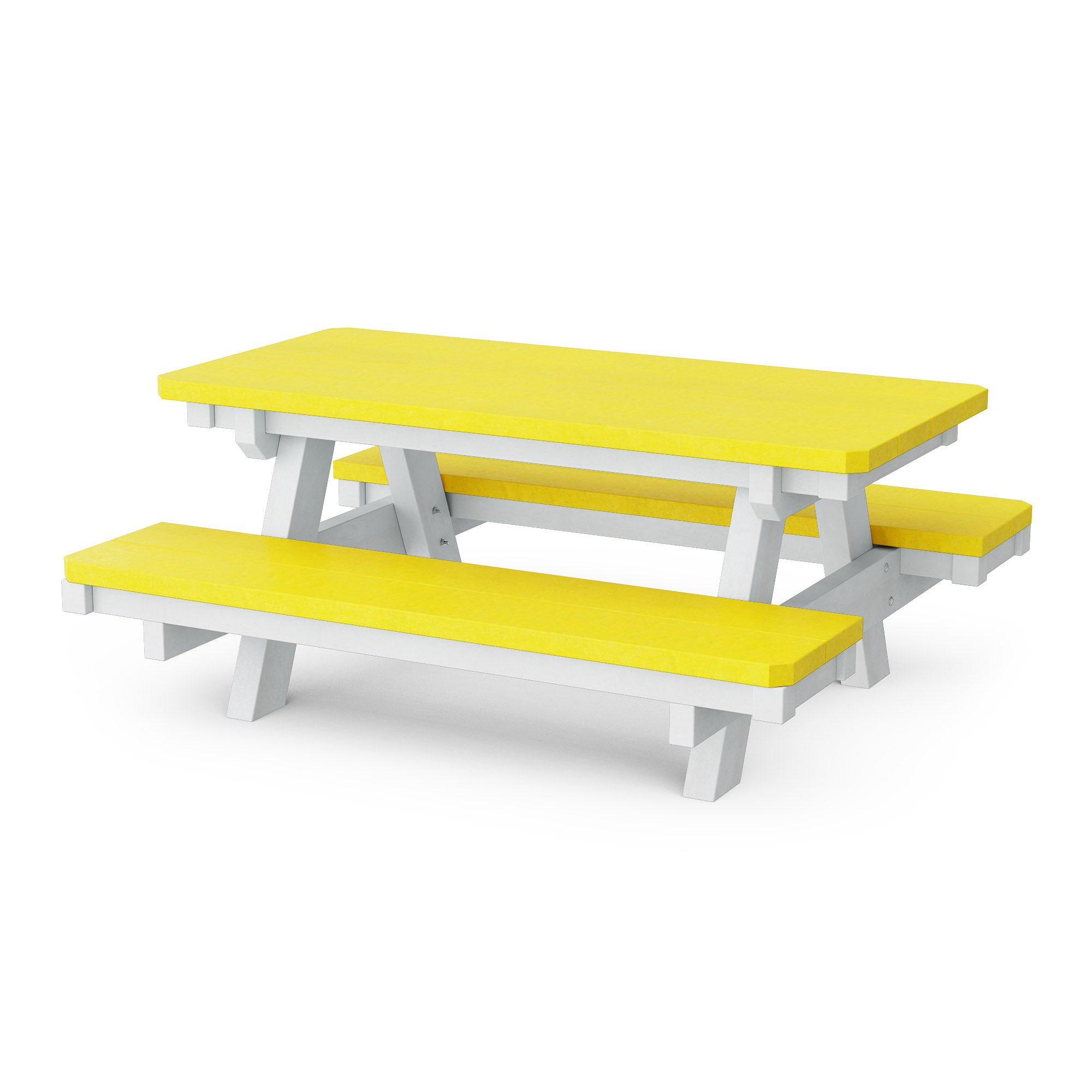 Heritage Kids Picnic Table - Durable Outdoor Wooden Table for Children's Playtime, Backyard, and Garden Activities