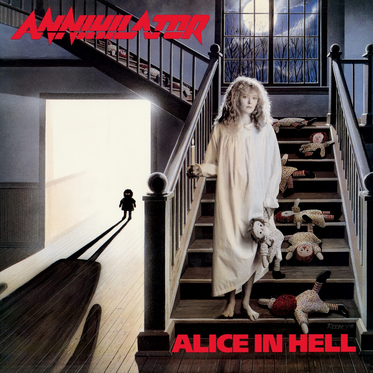 Alice In Hell - Limited Edition Translucent Red Vinyl LP | Heavy Metal Music Collectible for Fans & Audiophiles | Perfect for Home Listening & Music Collections