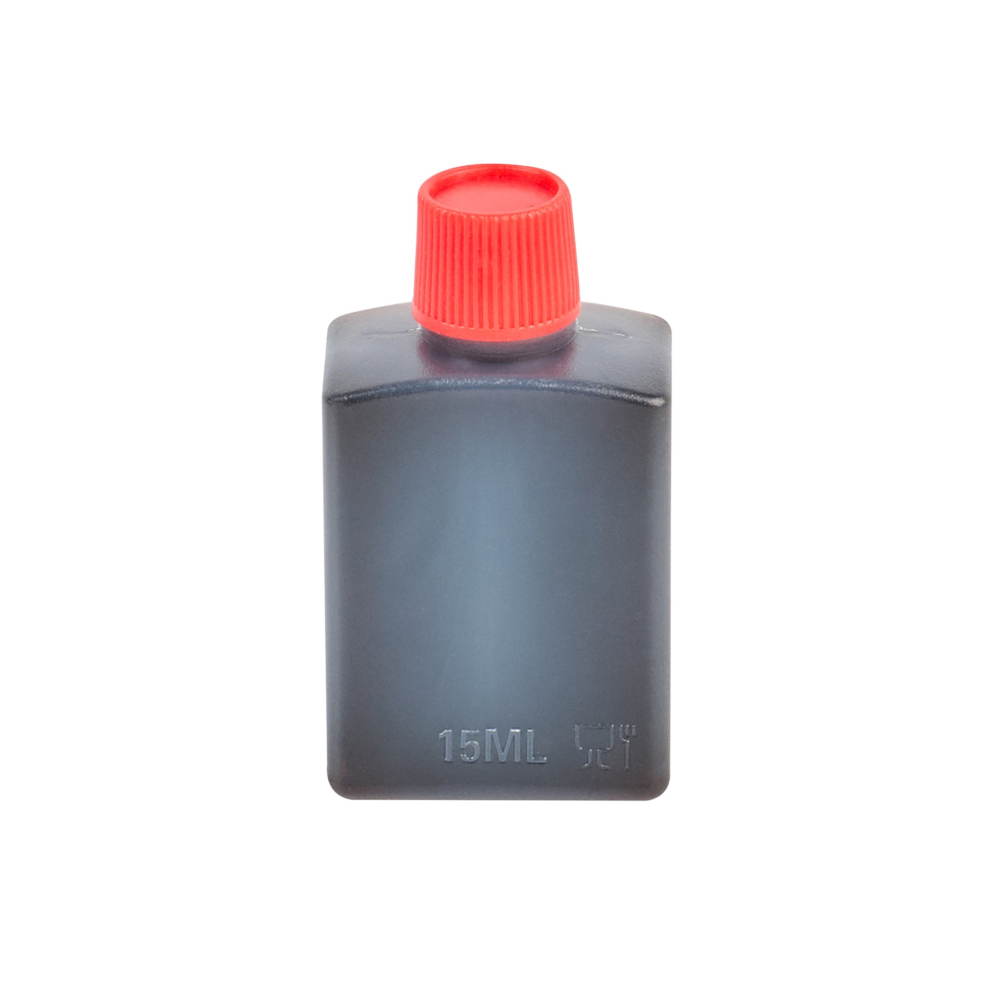 Bento Tek 15 mL Clear Plastic Soy Sauce Bottles with Red Cap - 100 Count Bulk Pack (1 x 3/4 x 2 inches) - Perfect for Restaurants, Sushi Bars & Home Meal Prep