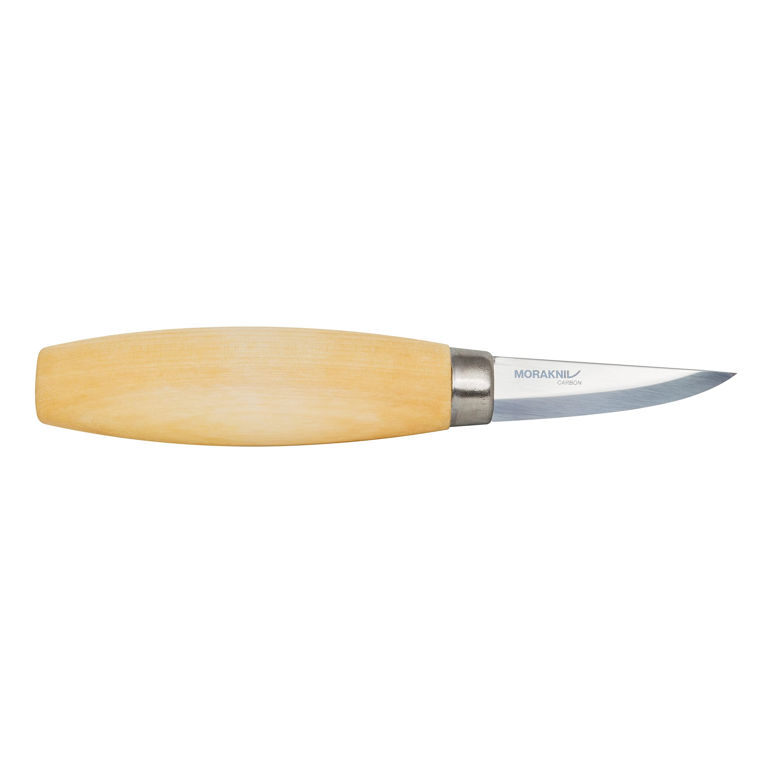 Morakniv Wood Carving Knife 120 - High Carbon Steel Blade for Precision Woodworking, Whittling & Crafting - Perfect for DIY Projects, Camping & Outdoor Activities