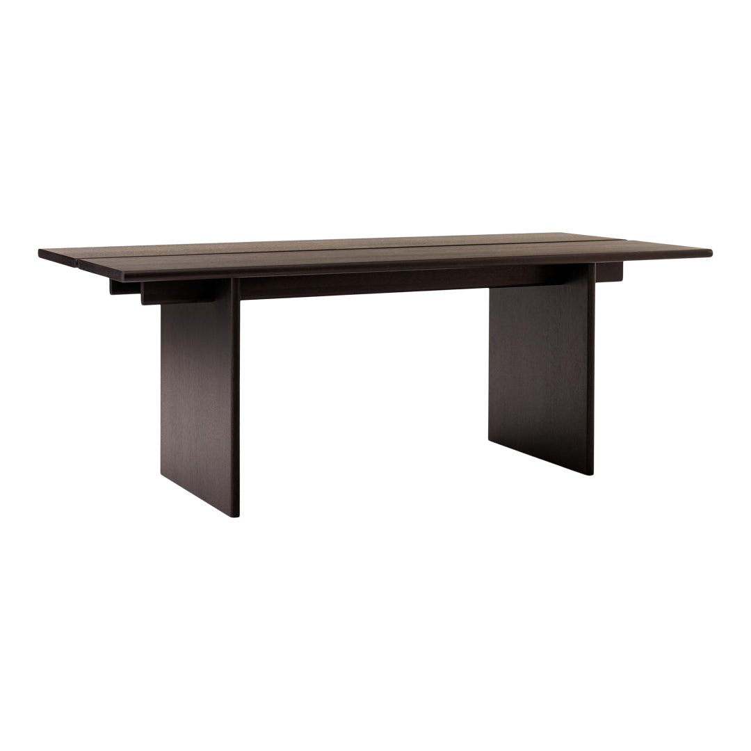 Modern Ita OS1 & OS2 Dining Table Set - Solid Wood Kitchen Table with Extendable Leaf - Perfect for Family Gatherings & Dinner Parties