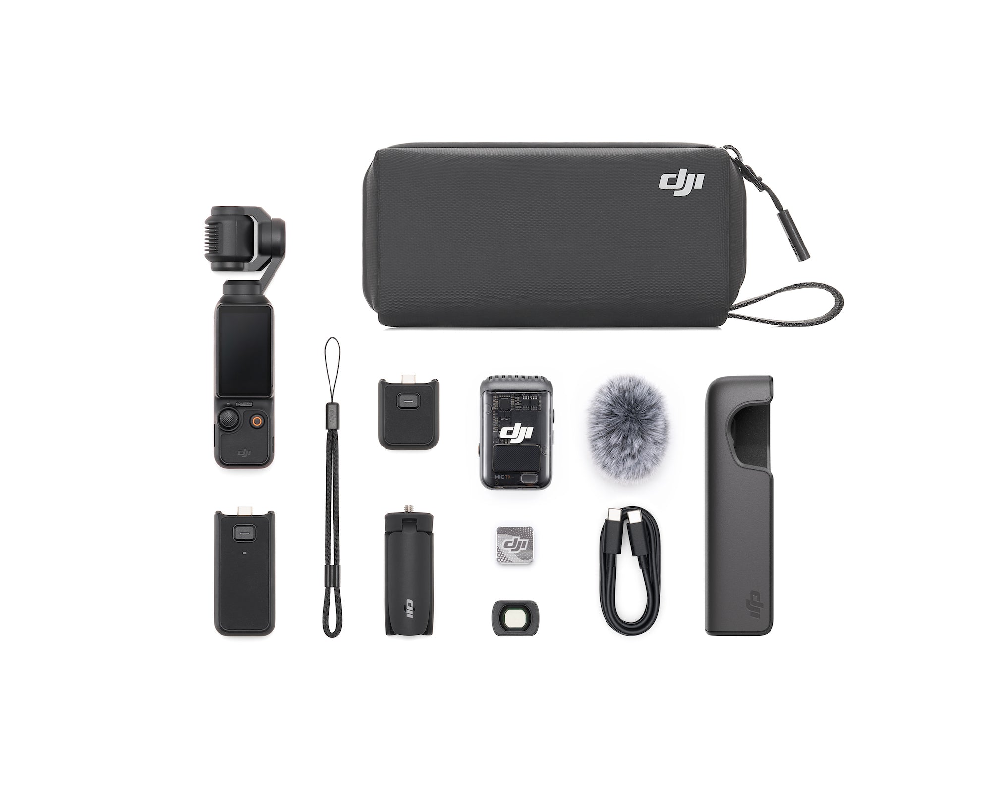 DJI Osmo Pocket 3 Handheld Gimbal Stabilizer with 4K Camera - Vlogging, Travel & Content Creation Combo Kit (Perfect for YouTube, TikTok & Social Media)