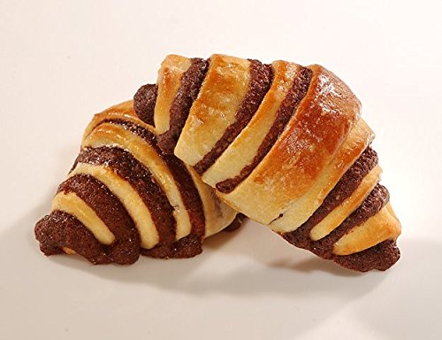 Reismans MICH Miniature Chocolate Croissants - Pack of 12 | Delicious Breakfast Pastries for Office Snacks & Coffee Pairing