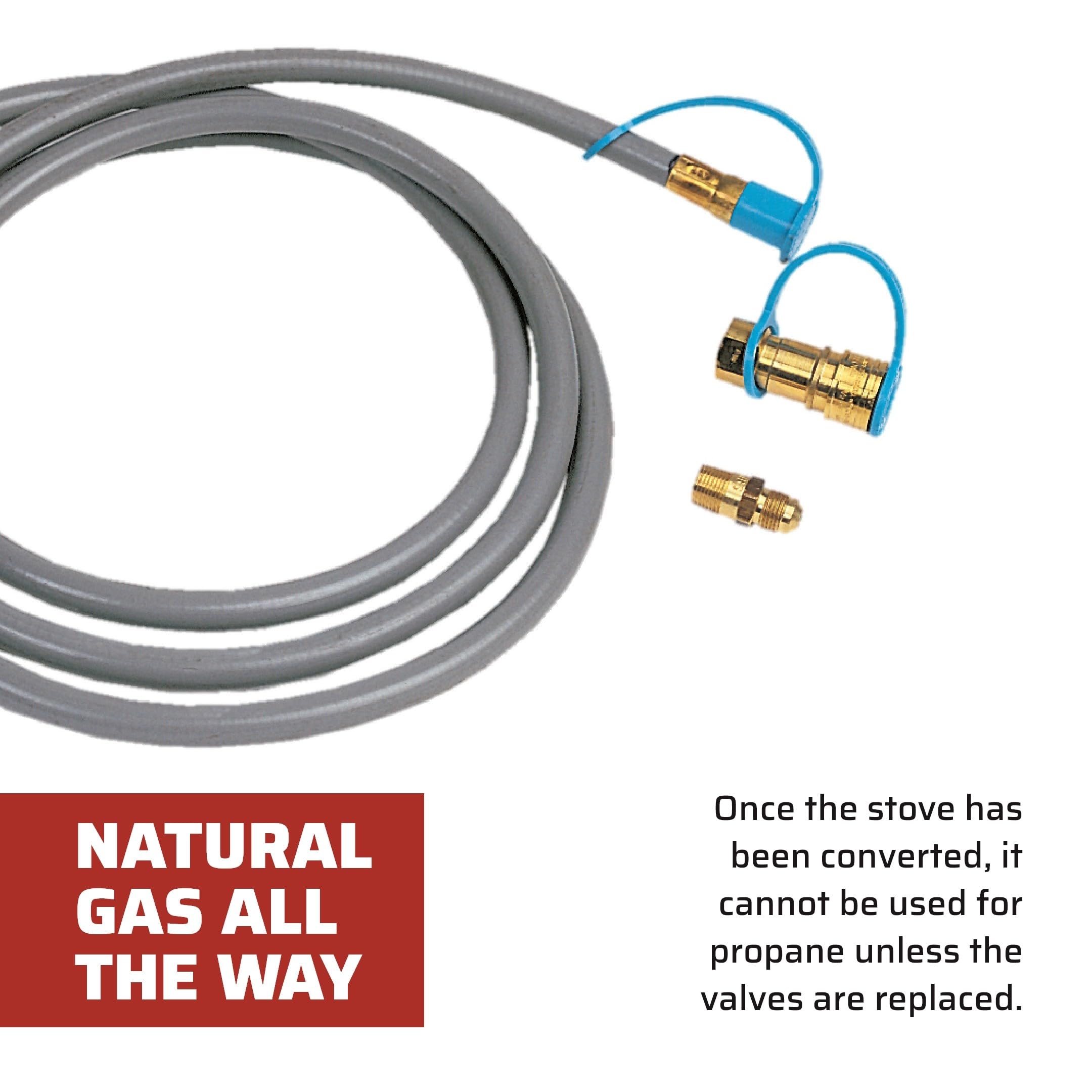 Camp Chef NGKIT Natural Gas Conversion Kit - Compatible with Camp Chef Stoves & Grills - Easy Installation for Outdoor Cooking, Backyard BBQs, and Camping Trips