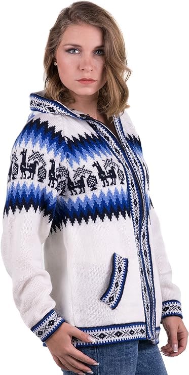 Gamboa Women's Alpaca Cardigan Sweater - Soft & Cozy Knit Top for Ladies | Perfect for Fall, Winter & Casual Outfits