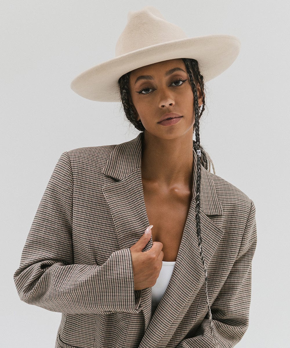 Jillian Pencil Brim Western Hat for Women - Stylish Cowgirl Hat for Rodeo, Country Music Festivals & Outdoor Adventures