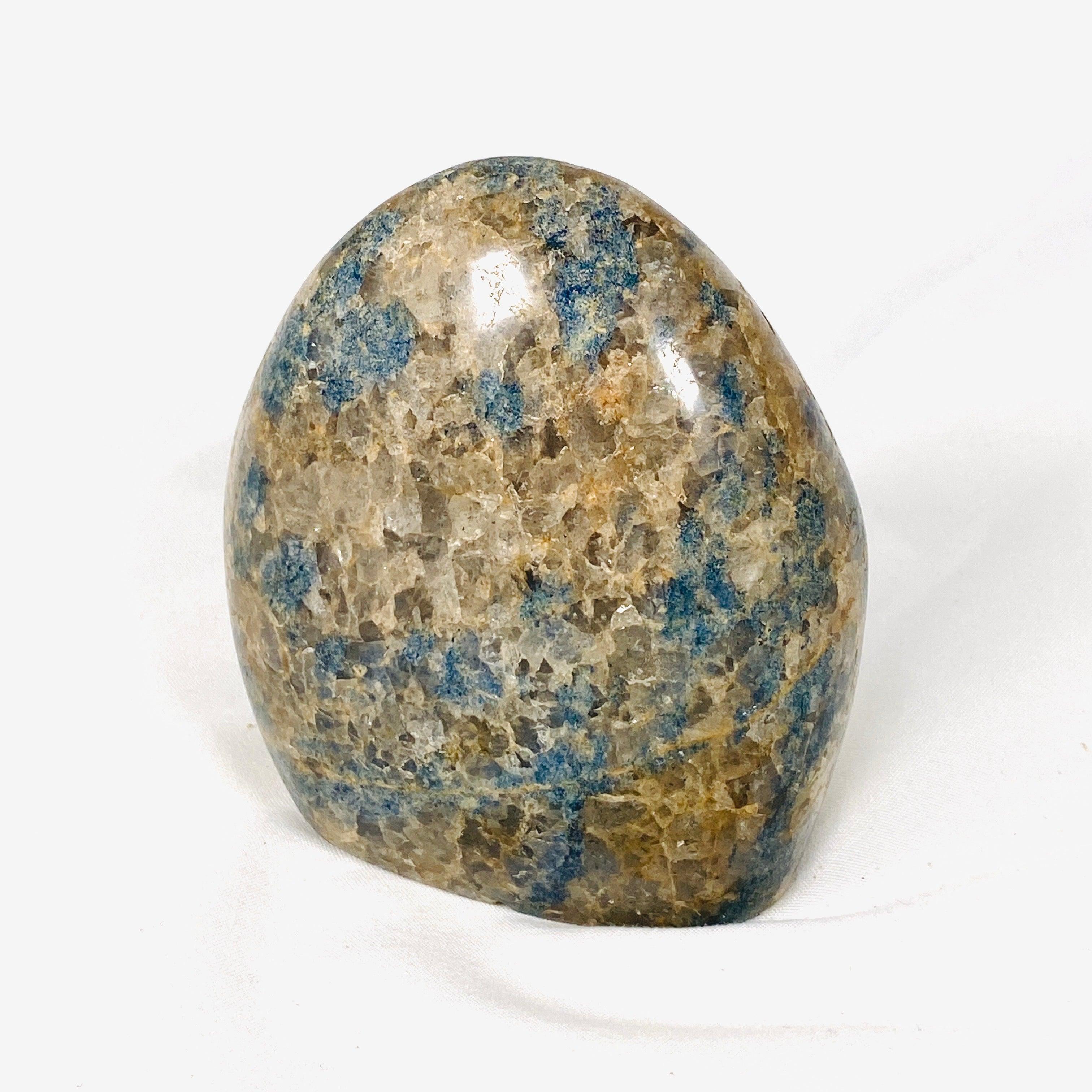 Natural Blue Spinel in Quartz Freeform Cabochon C1332 - Handmade Gemstone for Jewelry Making, Healing Crystals & Collectibles