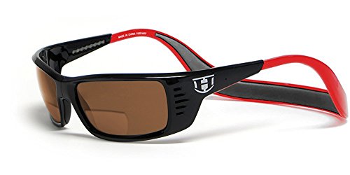Black & Red W/ Brown Lens