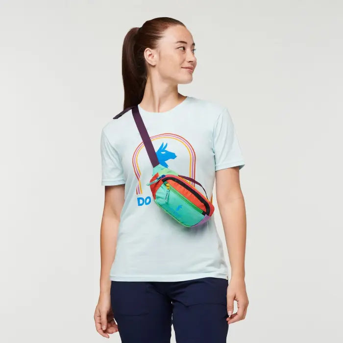 Cotopaxi Kapai 1.5L Fanny Pack Del Dia - Water-Resistant Waist Bag for Hiking, Travel & Everyday Use