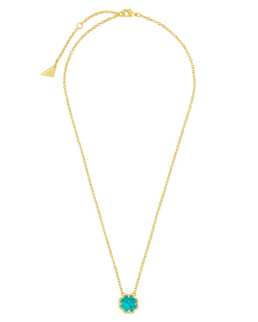 Elegant Rose Petal Pendant Necklace for Women - 18K Gold Plated Floral Jewelry Gift for Valentine's Day, Anniversary & Special Occasions