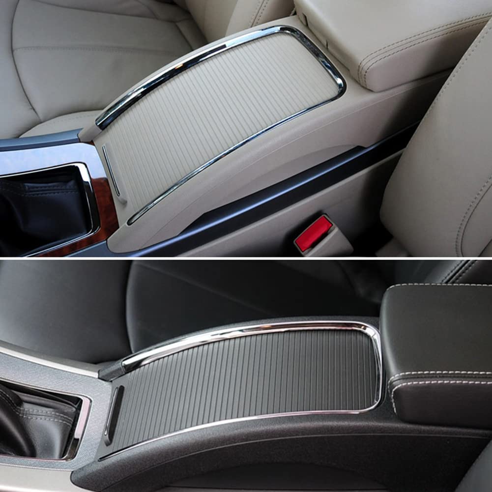 Zcargel ABS Plastic Carbon Fiber Cup Holder Trim Strip for 2009-2013 Chevy Lacrosse - Interior Car Accessory Upgrade for Armrest Box & Cup Holder Frame Panel | Perfect for Road Trips & Daily Commutes