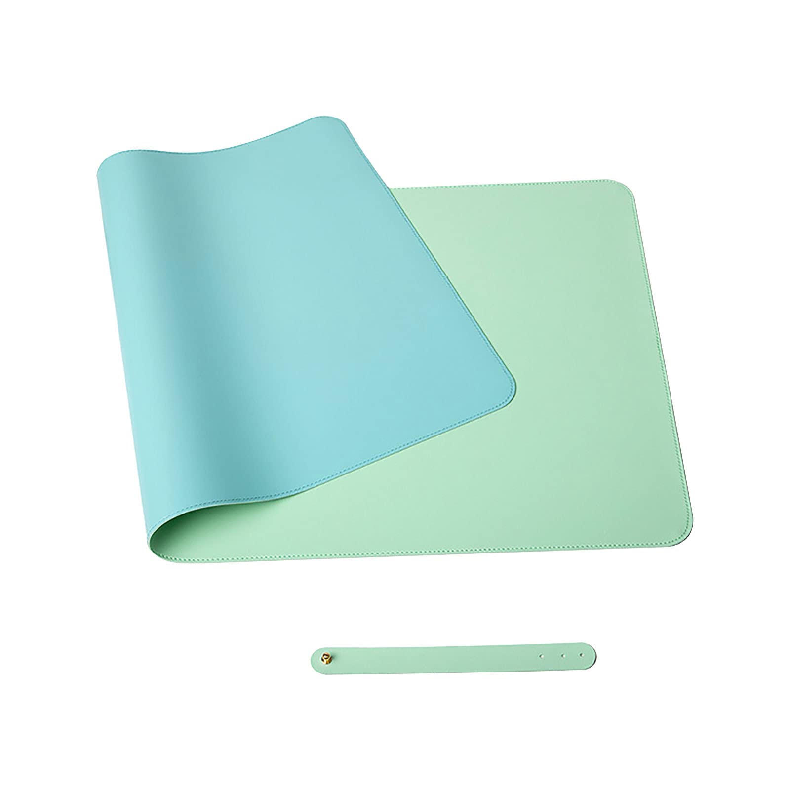 Premium Genuine Leather Mouse Pad - Large Waterproof Desk Mat for Home & Office - Non-Slip Double-Sided Design (Color: RG4) - Perfect for Laptop Users, Gaming, Writing & Computer Workstations