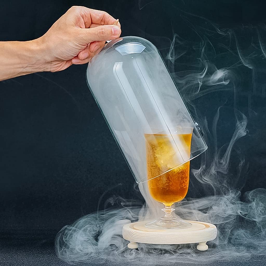Premium Kitchen Smoking Gun with Wood Chips - Indoor/Outdoor Food & Cocktail Smoker for Meat, BBQ, Grill - Create Cold Smoky Flavors for Steaks, Drinks & Parties