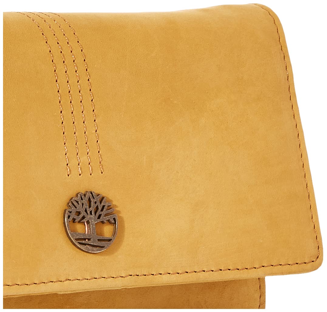 Timberland RFID Leather Crossbody Bag Wallet Purse for Women & Men - Secure Travel & Everyday Use Anti-Theft Purse with RFID Blocking Technology