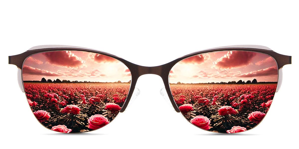 Lux Women's Prescription Polarized Sunglasses - UV Protection, Anti-Glare for Driving, Outdoor & Fashion Use