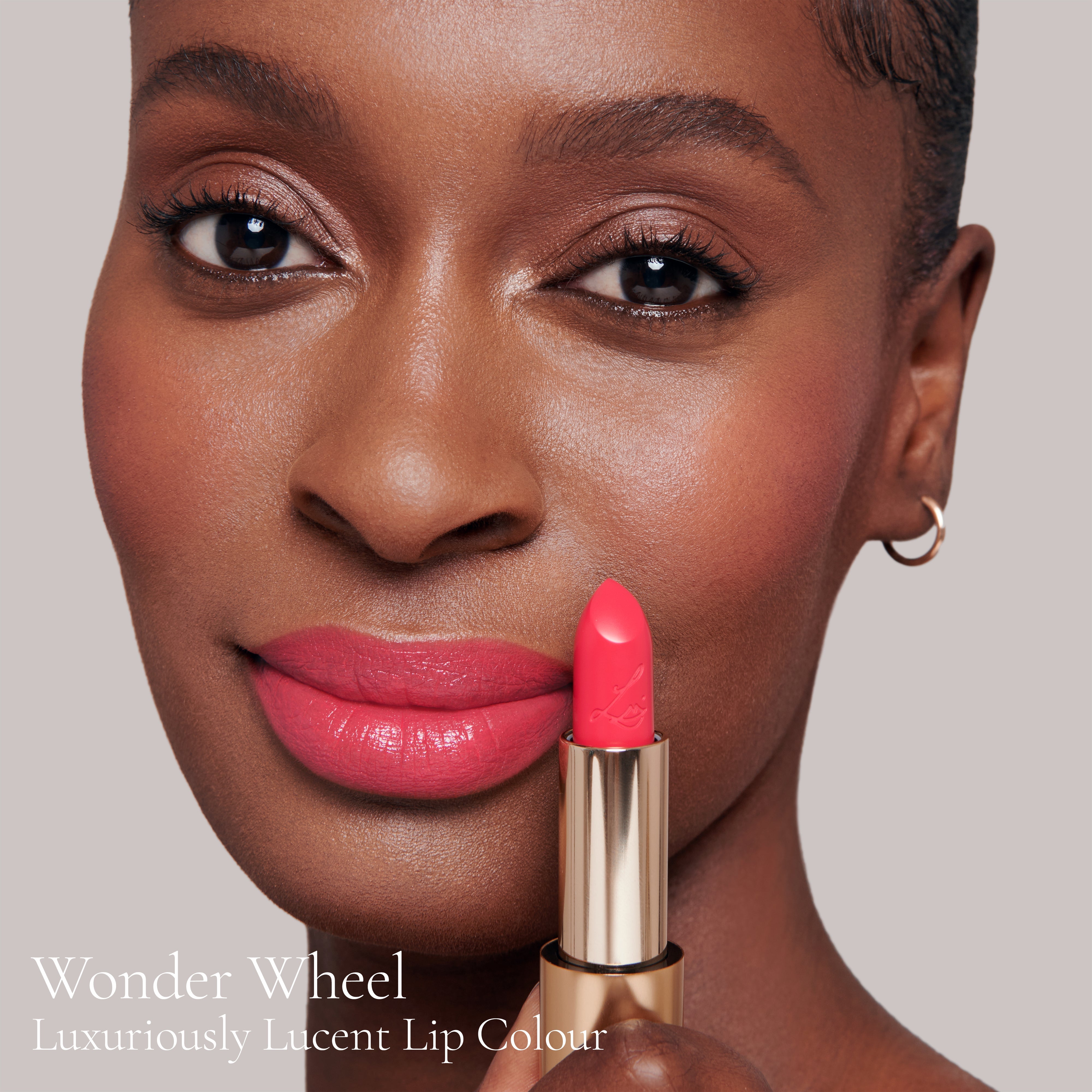 Wonder Wheel Luxuriously Lucent Lipstick - Long Lasting Hydrating Lip Color for Women, Perfect for Daily Wear & Special Occasions