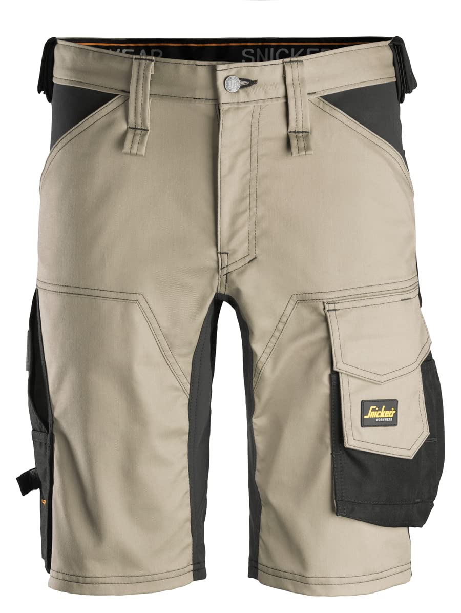 Snickers Workwear AllroundWork 11 Inch Slim Fit Stretch Work Shorts 6143 - Durable & Comfortable Men's Work Shorts for Construction, Landscaping & Outdoor Jobs