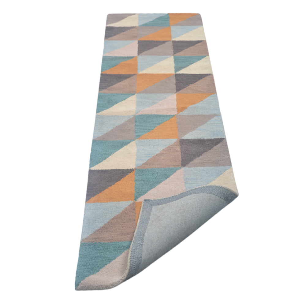 Premium Gridlock Hand Tufted Area Rug - Soft & Durable Non-Slip Living Room Carpet - Perfect for Bedroom, Office & Home Decor