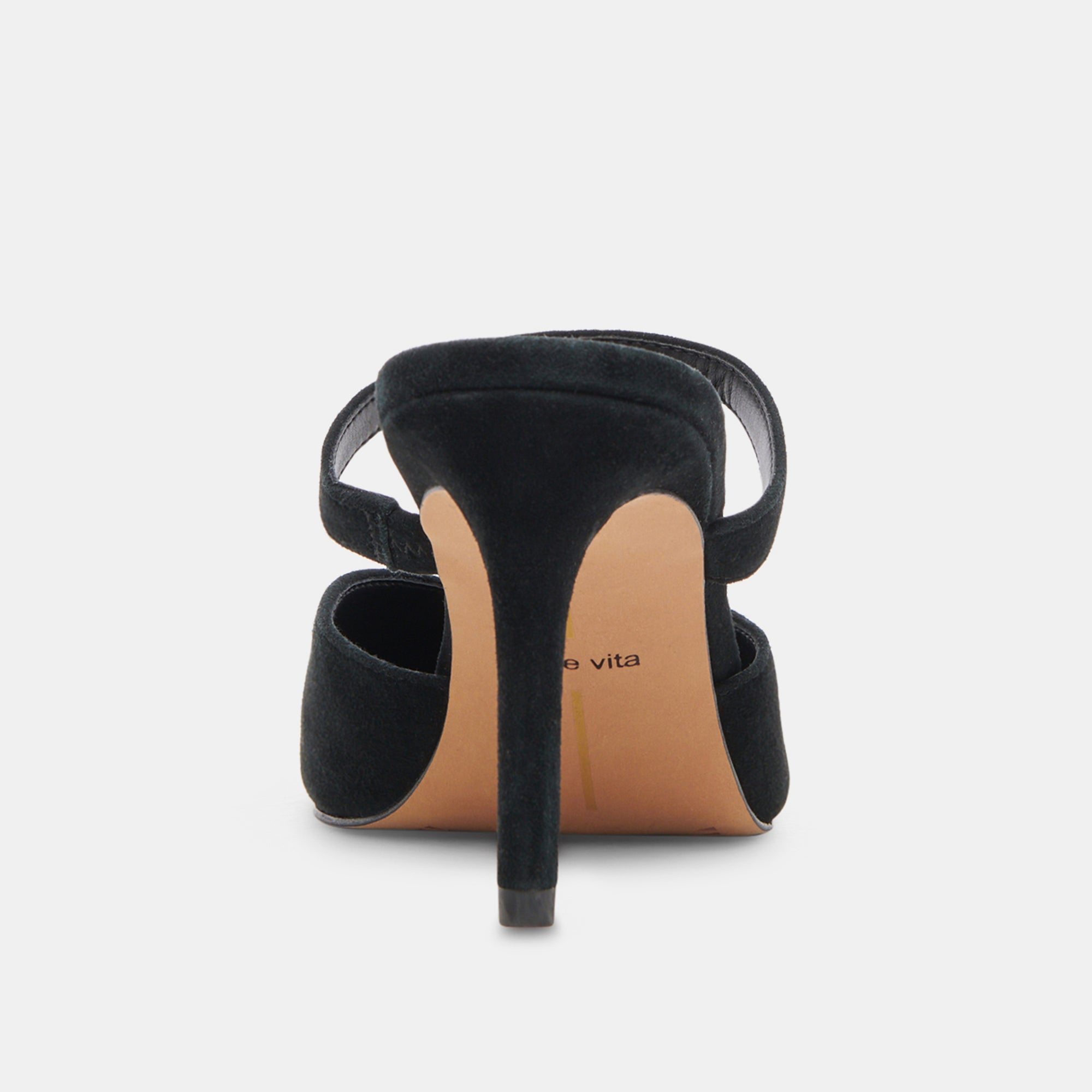 KANIKA Women's Onyx Suede High Heels - Stylish & Comfortable Dress Shoes for Parties, Weddings & Evening Events