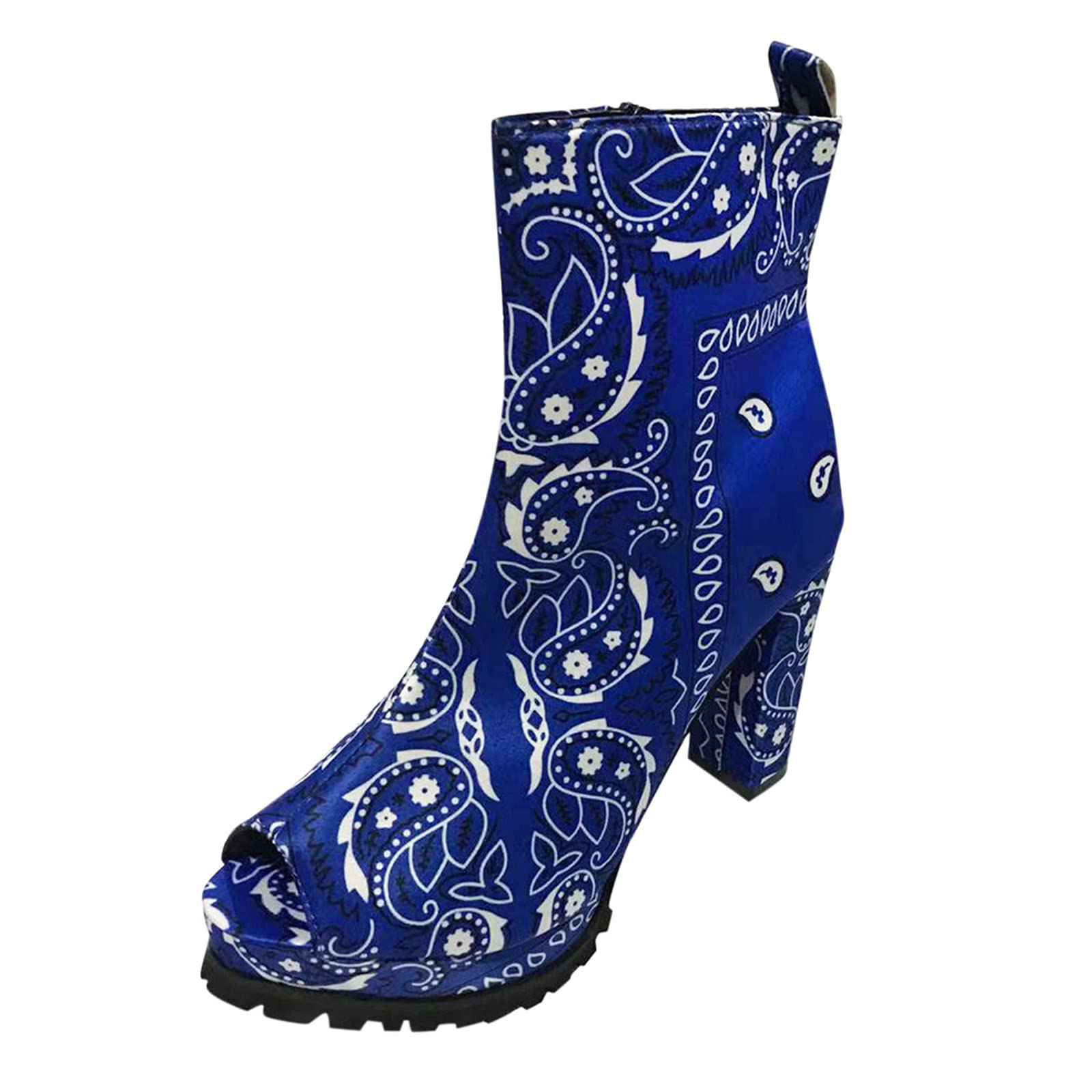 Elegant Women's Wedding Sandals - High Heel Peep Toe Ankle Boots with Zipper for Brides & Formal Events | Perfect for Weddings, Parties & Special Occasions