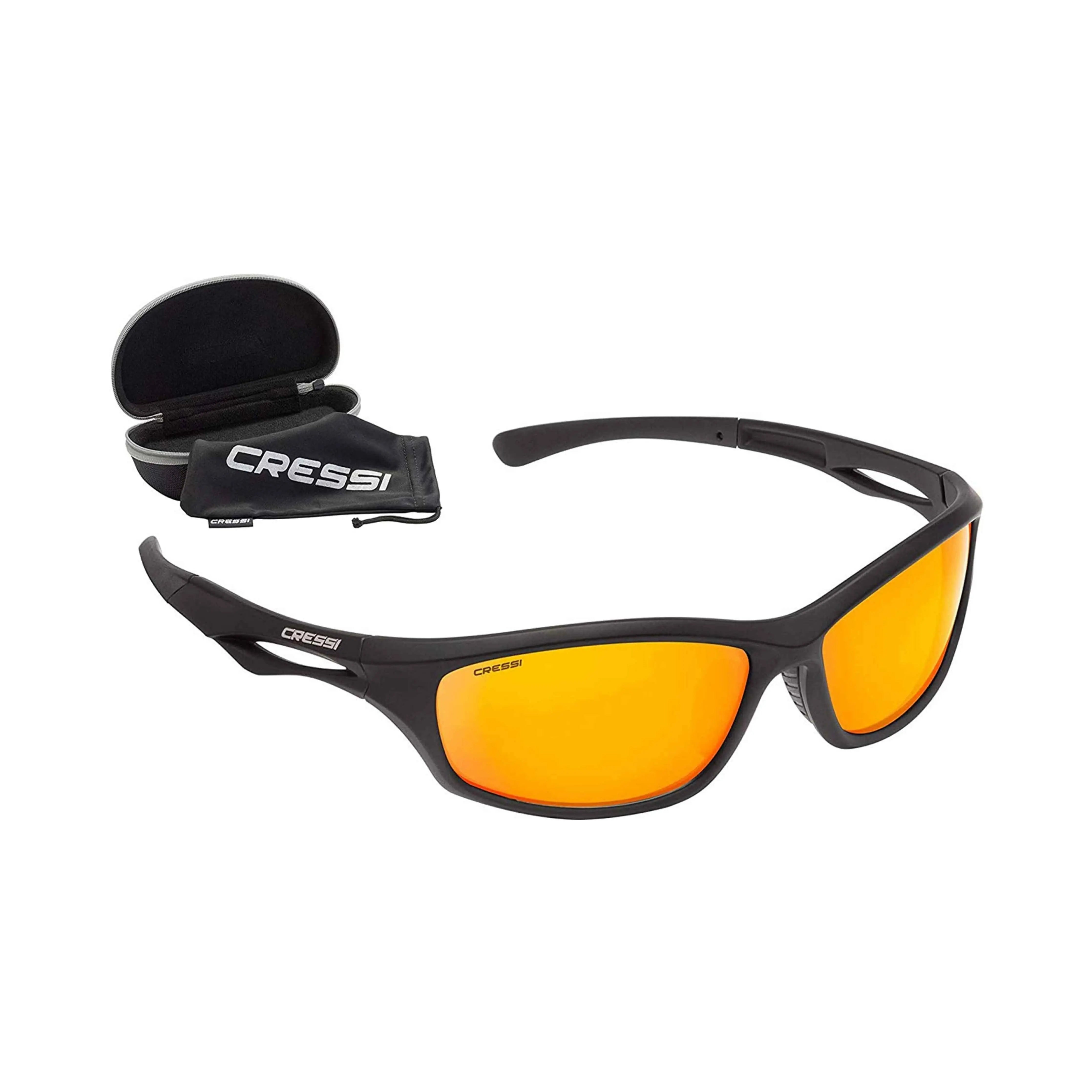 Black Mirrored Lens Orange