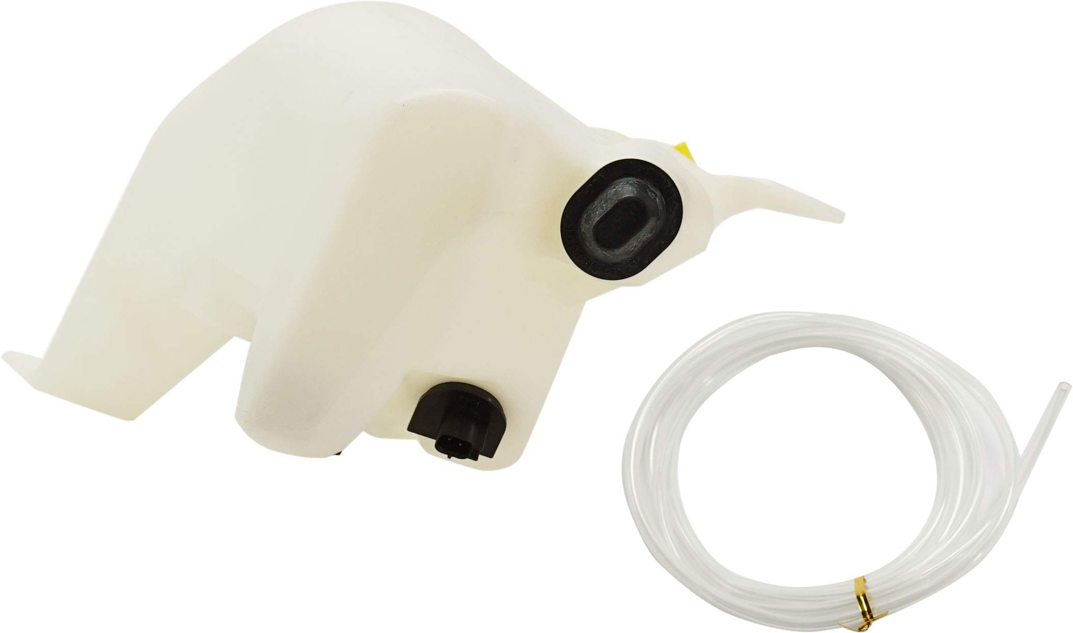 Go-Parts Washer Reservoir Assembly Compatible with RAM 1500/2500/3500 (2014-2018) & 2019 Ram 1500 Classic - Includes Cap, Pump & Sensor - Perfect Replacement for 2015 RAM 1500 with 3.0L Engine - Ideal for Off-Roading, Daily Commuting & Winter Driving