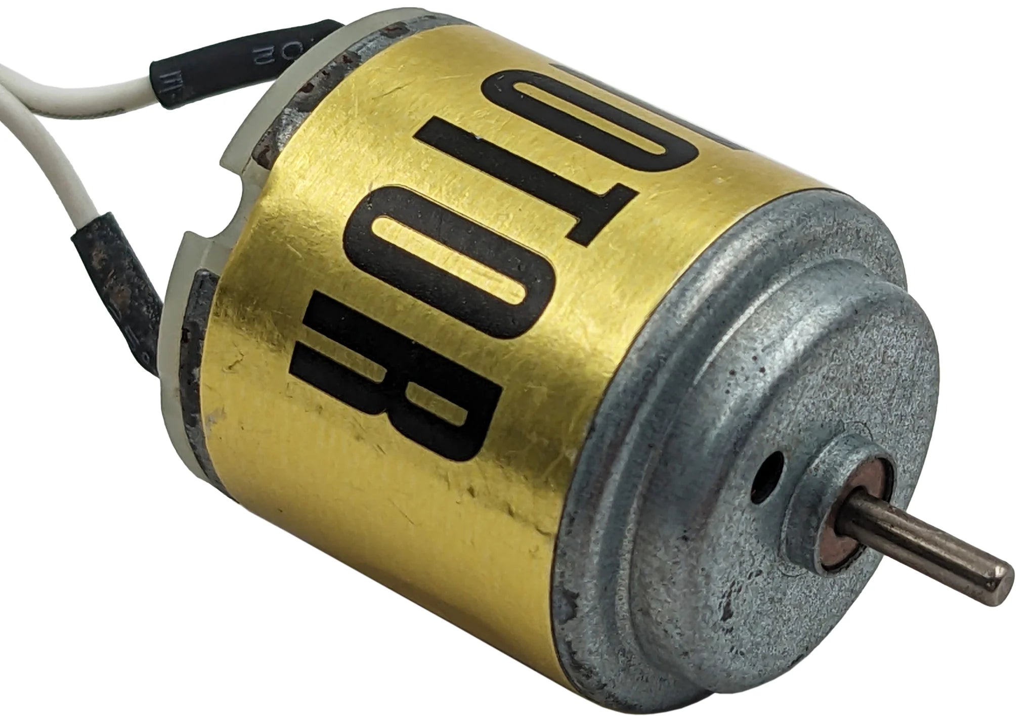 High Torque DC Motor for Solar Panels - 1V 400mA Output, 3ft Wire Leads with Clip, 2mm Shaft - Perfect for DIY Solar Projects, Robotics & Science Experiments