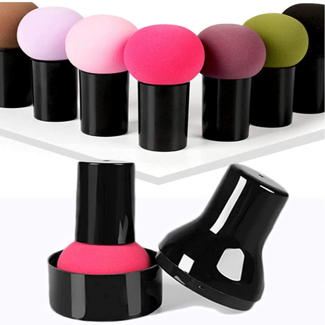Premium Beauty Blender & Makeup Sponge Set - Foundation Blending Brush, Powder Puff & Makeup Sponge for Flawless Application (Pack of 1) | Ideal for Everyday Makeup, Contouring & Professional Makeup Artist Kit