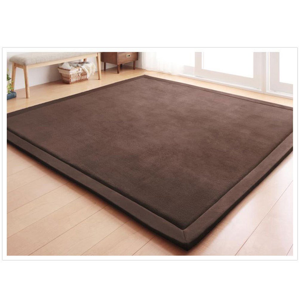 **Loartee Coral Velvet Nursery Rug - 6'8