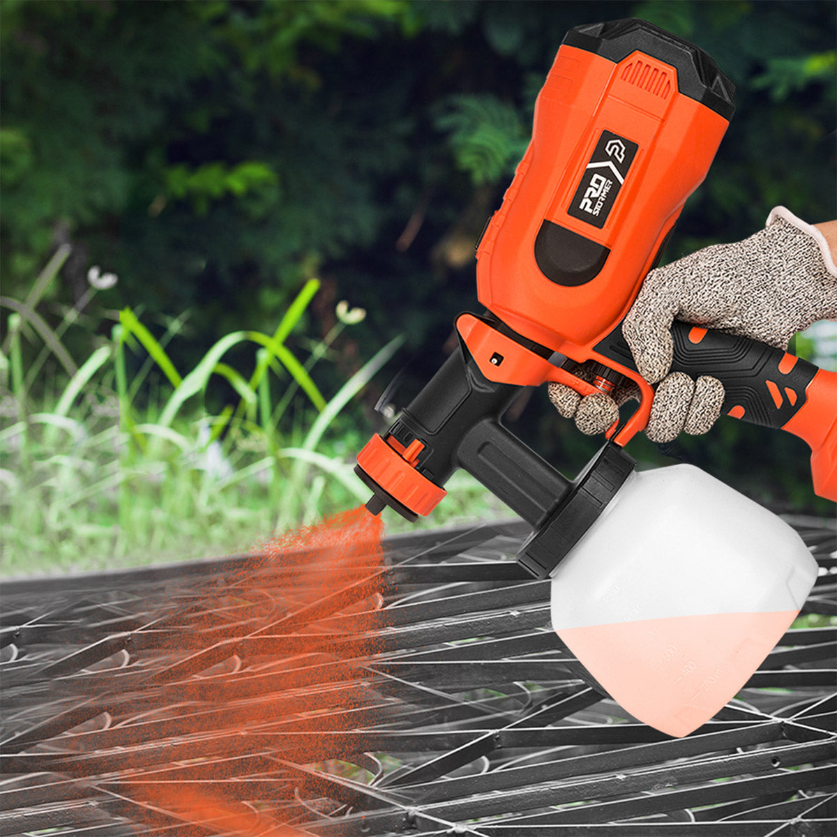 750W High-Power Electric Spray Gun for Painting, Coating, and DIY Projects - Perfect for Home Renovation, Furniture Refinishing, and Automotive Touch-Ups