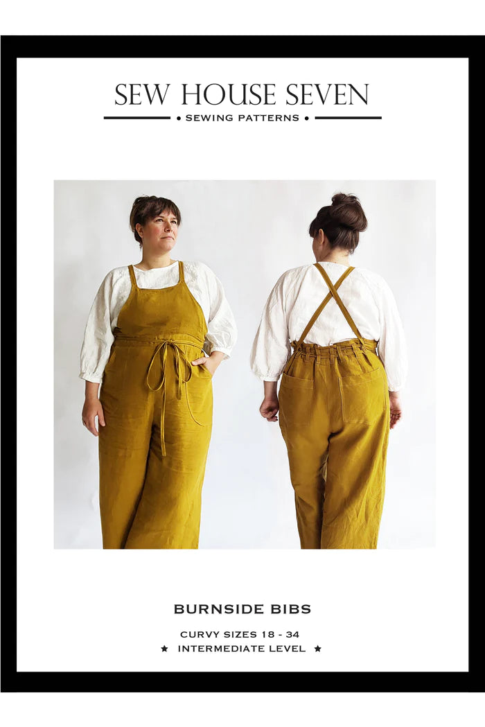 Sew House Seven Burnside Bibs - Women's Overalls Size 18 (34
