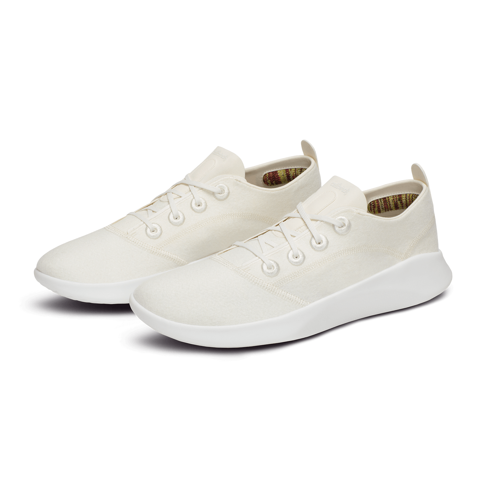 Women's SuperLight Wool Runner - Breathable & Comfortable Natural White Sneakers with Blizzard Sole for Running, Walking & Casual Wear