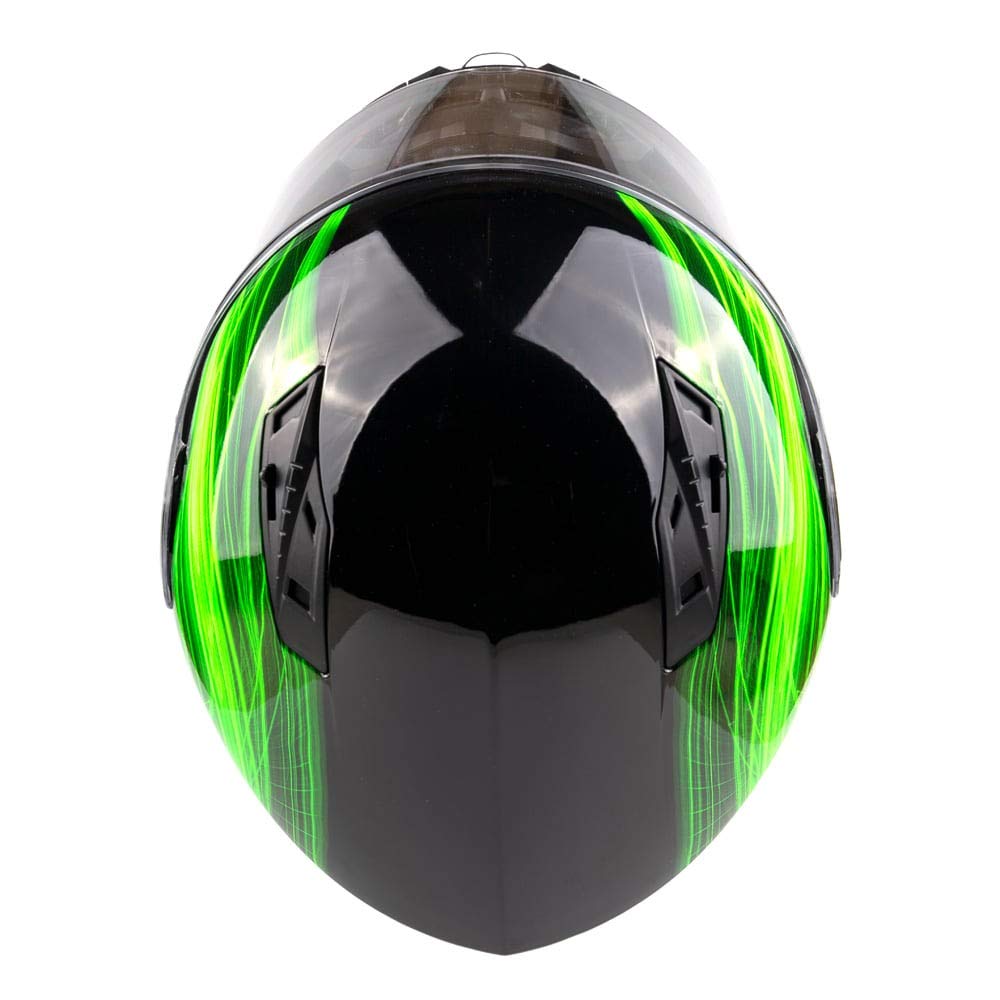 Typhoon TH158 Modular Full Face Snowmobile Helmet with Heated Shield & Breath Box - Winter Sports Gear for Snowmobiling, Skiing & Extreme Cold Weather Protection