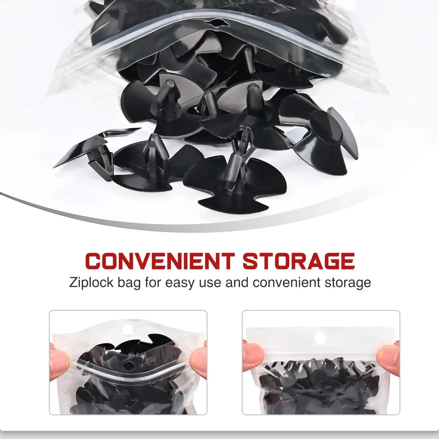 50 Pcs 30mm Head 8.7mm Hole Hood Insulation Push Retainer Clips for Chrysler 4878883AA, Dodge Neon 1996-2005, Jeep Grand Cherokee 2009 On - Automotive Engine Bay Fasteners for Secure Hood Liner Installation
