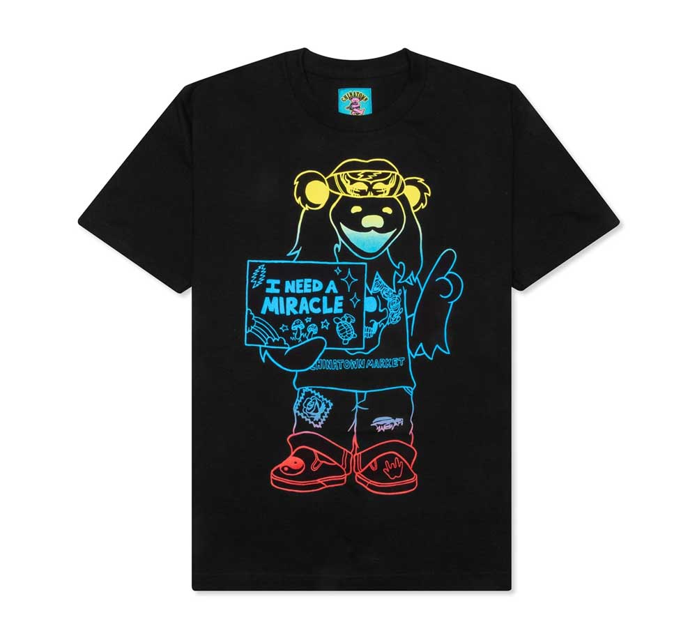 Grateful Dead Miracle Hippie Gradient T-Shirt - Vintage Rock Band Tee for Concerts, Festivals & Casual Wear