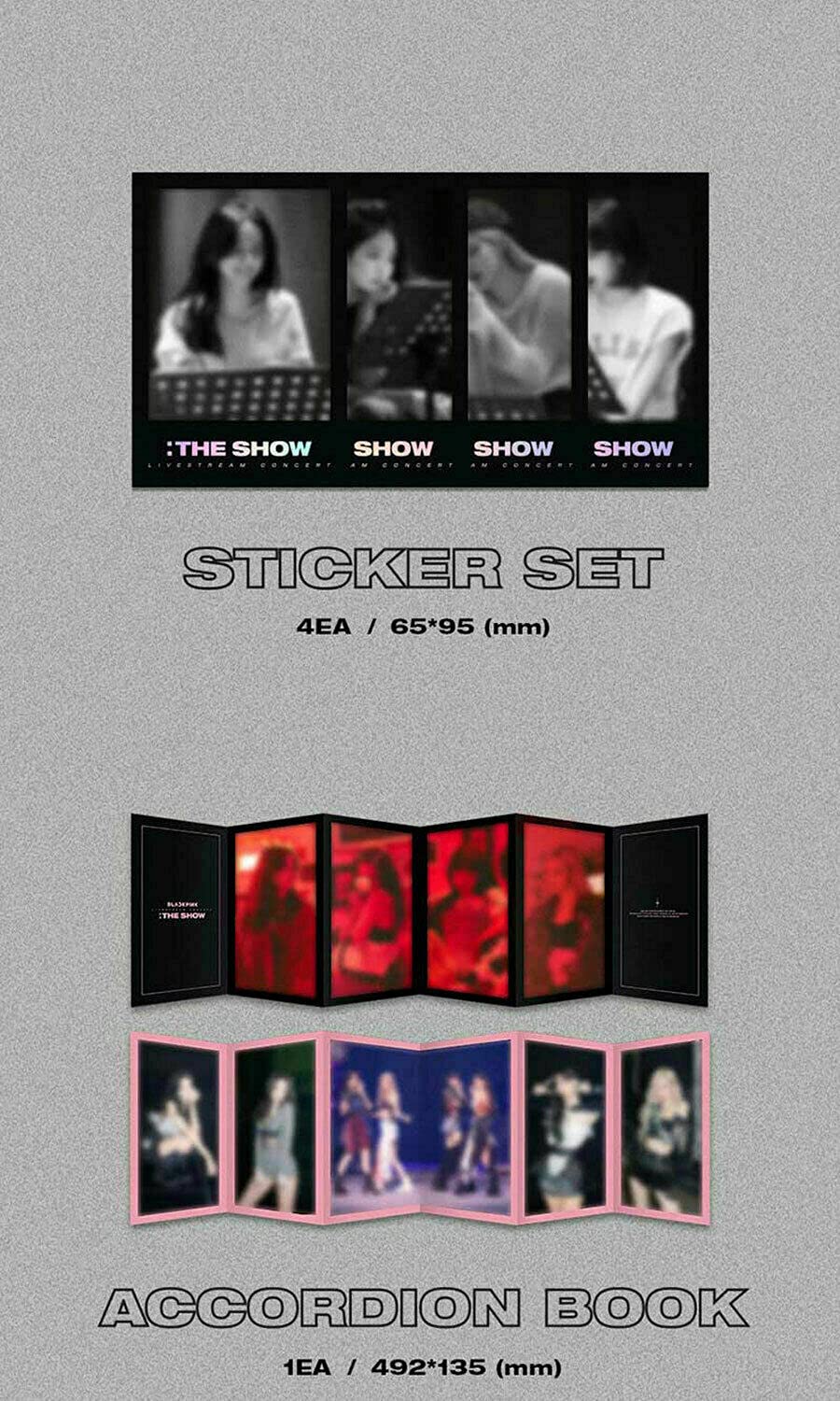 BLACKPINK 2021 [THE SHOW] Live Concert DVD Set - 2 DVDs + 152p Photo Book + Collectible Frame, Photo Cards, Magnet Cards, Stickers & Poster | K-Pop Merchandise for Fans, Gift Idea for BLINKs | Perfect for Home Entertainment, K-Pop Collections & Fan Gatherings