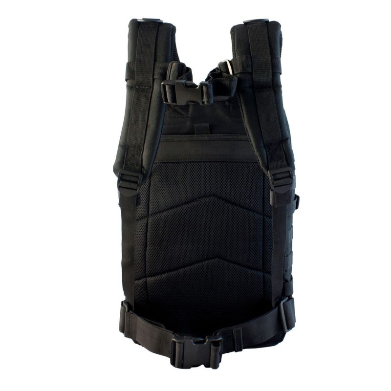 Red Rock Large Assault Backpack - Durable Military Tactical Rucksack for Hiking, Camping & Outdoor Adventures | Black