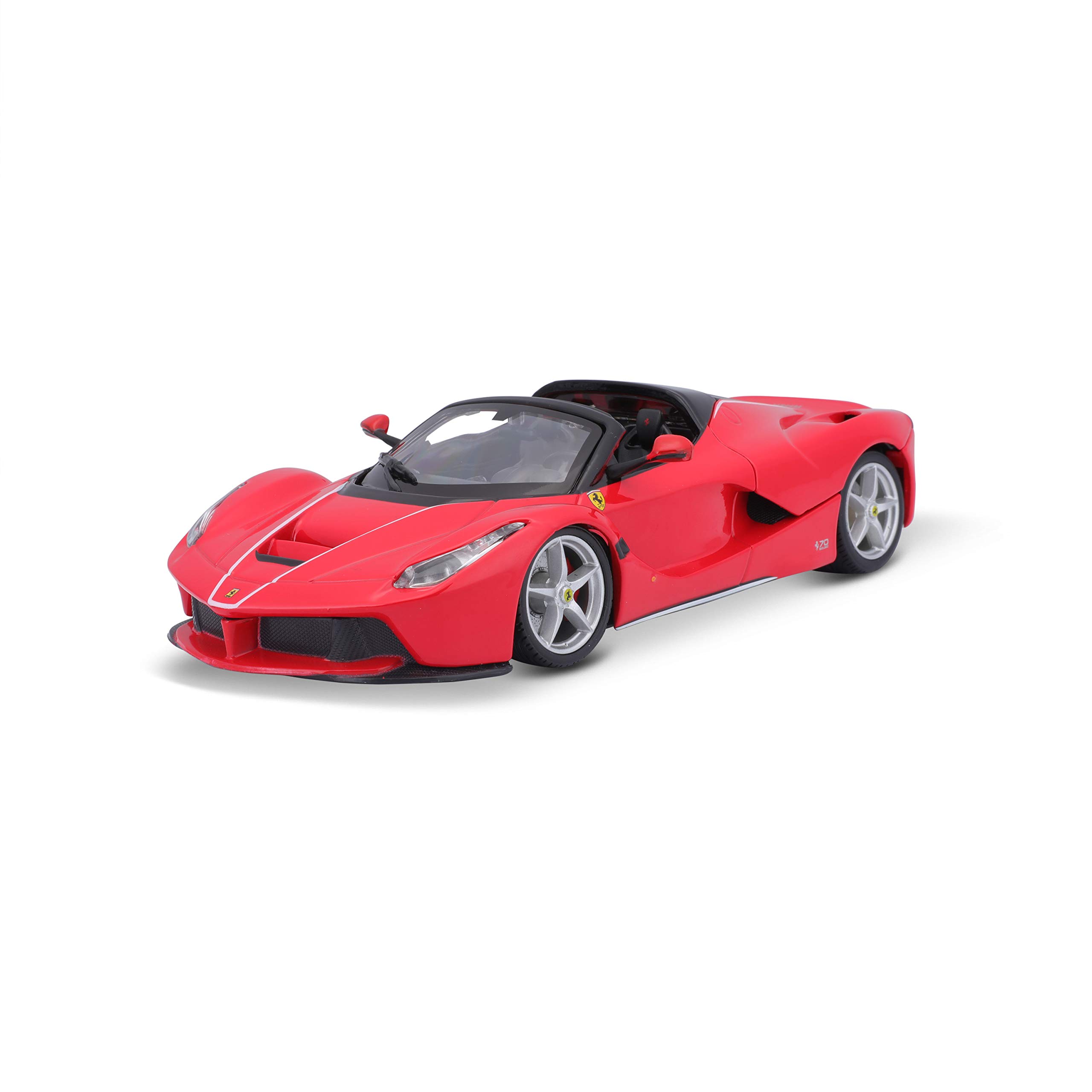 Bburago 1:24 Scale Ferrari LaFerrari Aperta Die Cast Model Car - Collectible Racing Toy for Display & Play - Perfect for Car Enthusiasts & Gift Giving