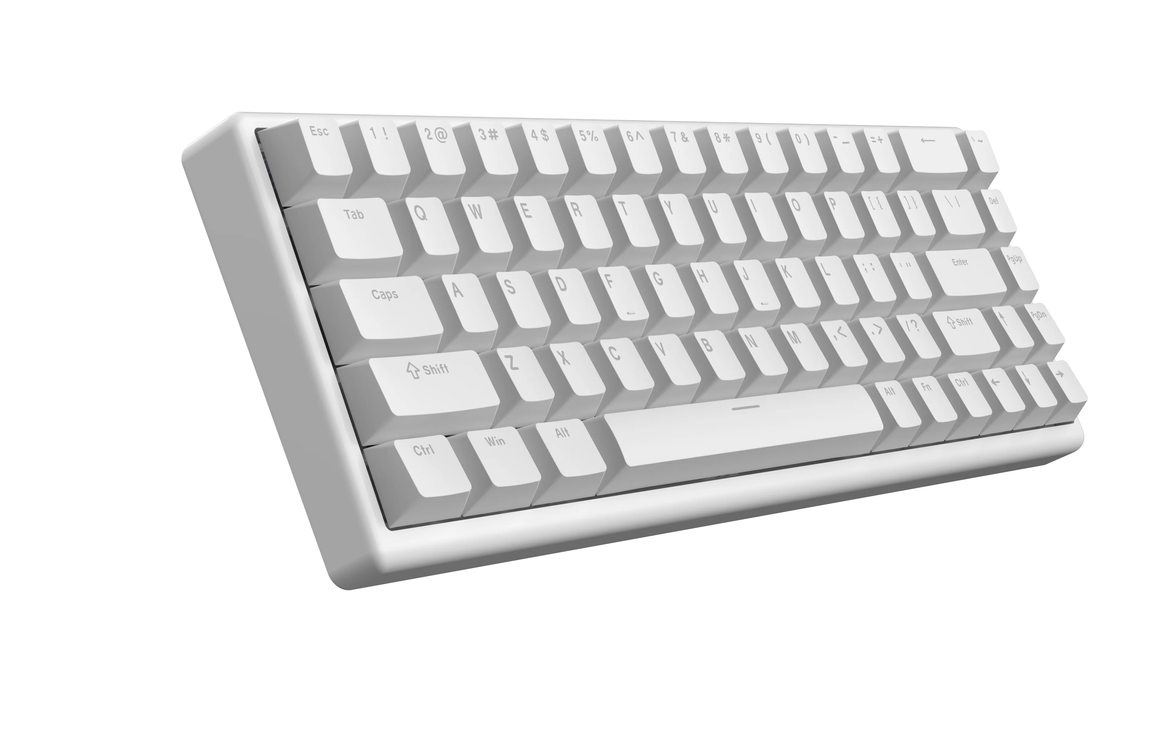 Arbiter Studio TENKO Polar 65+ Hall Effect Magnetic Gaming Keyboard - 65% Compact Mechanical Keyboard with Fast Trigger for PC, Mac - Perfect for FPS, MOBA Gaming & Office Work